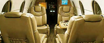 Beech Jet 400 Interior