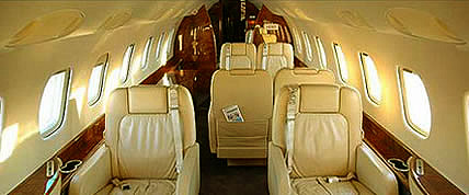Embraer Legacy Interior