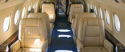 Falcon 2000 Interior