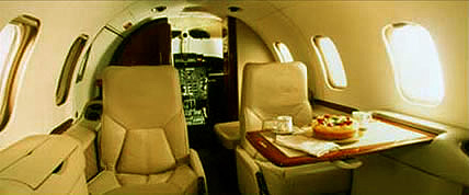 Learjet 35 Interior