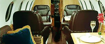 Hawker 700 Interior