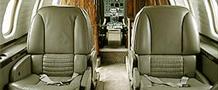 Learjet 60 Interior